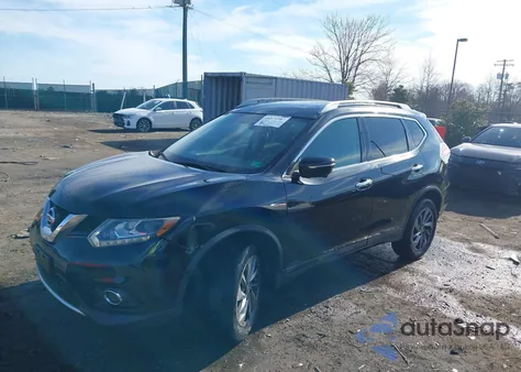2015 Nissan Rogue Sl z USA, uszkodzony, nr VIN 5N1AT2MV1FC830972